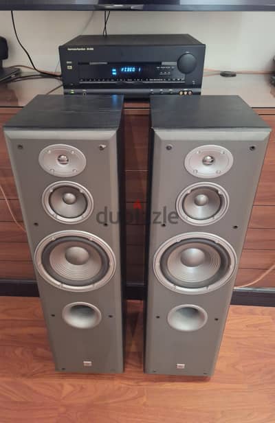 JBL Northridge E60 + Harman Kardon AVR 65RDS Receiver