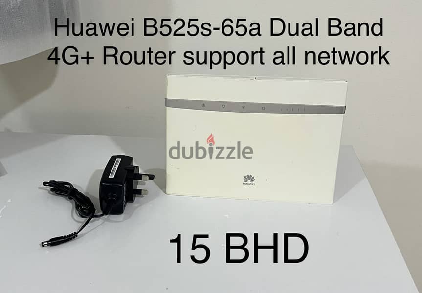 Huawei 4G+ Dual Band Router Supports all Network 1