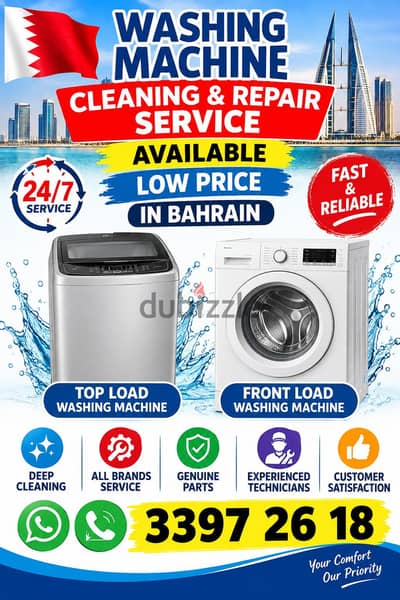 washing dryers repair service available