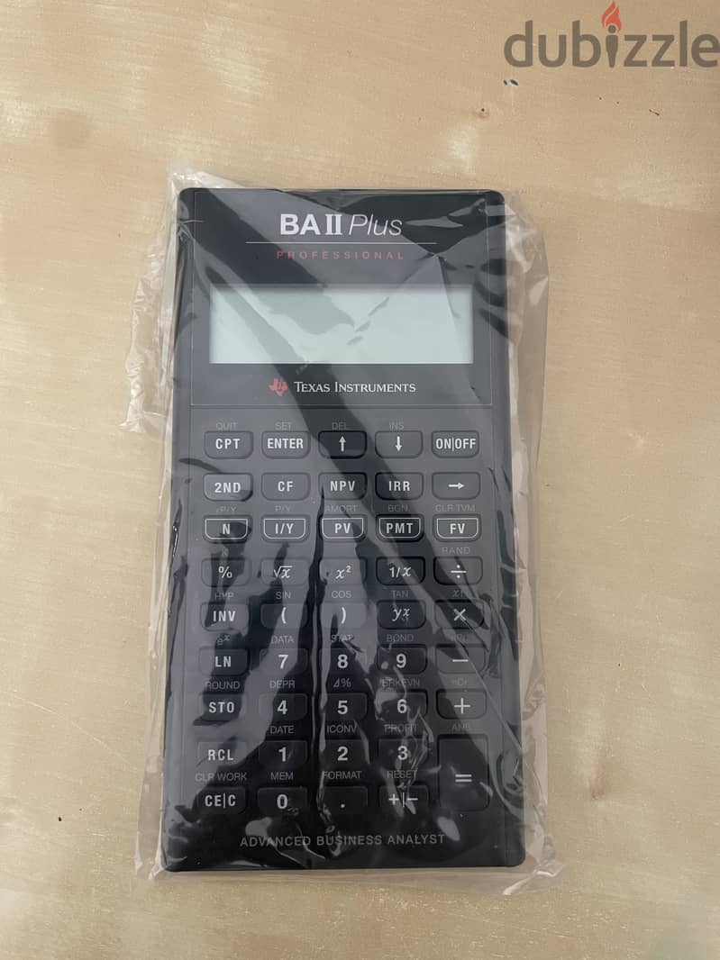 Texas Instruments BA II Plus Professional Financial Calculator - New 1