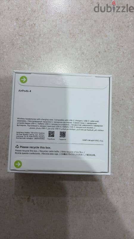 للبيع airpods 4 جديد غير مفتوح 1