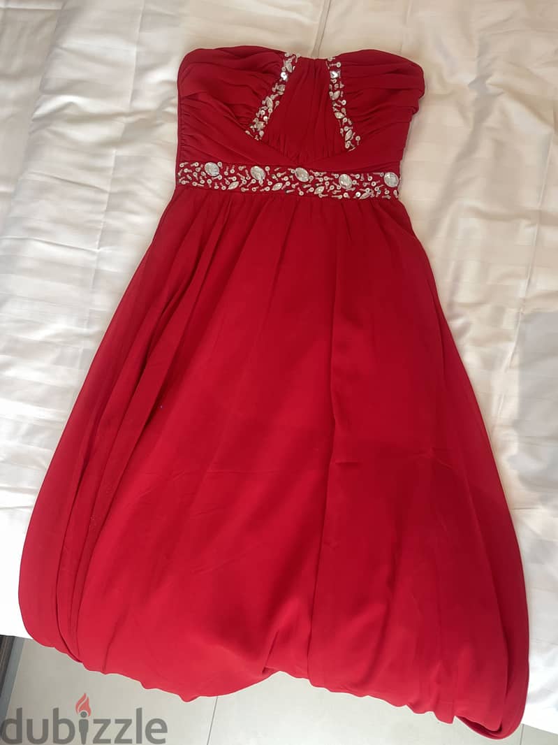 Red elegant drees 1