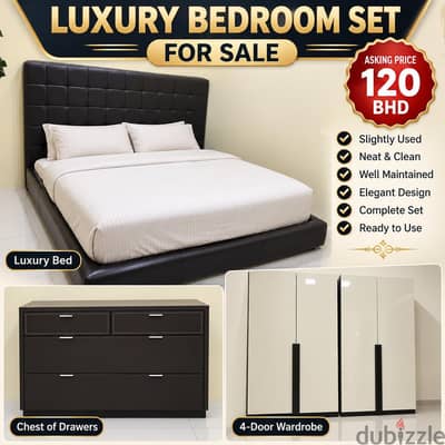 Luxury bedroom set for sale