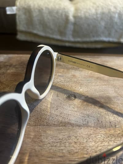 Vintage FENDI FF 0120/S Sunglasses – Havana Cream
