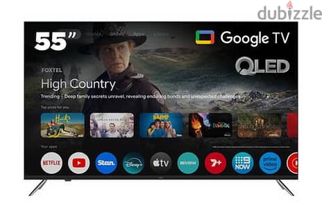 55"4K GOOGLE TV LATEST MODEL NEW CONDITION