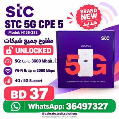 5G cpe 5 brand new unlock for all simcard WiFi 6