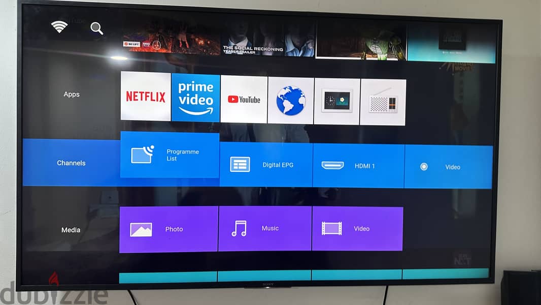 65" inch sony Bravia smart 4k UHD ( call or whatsp 37353503 2