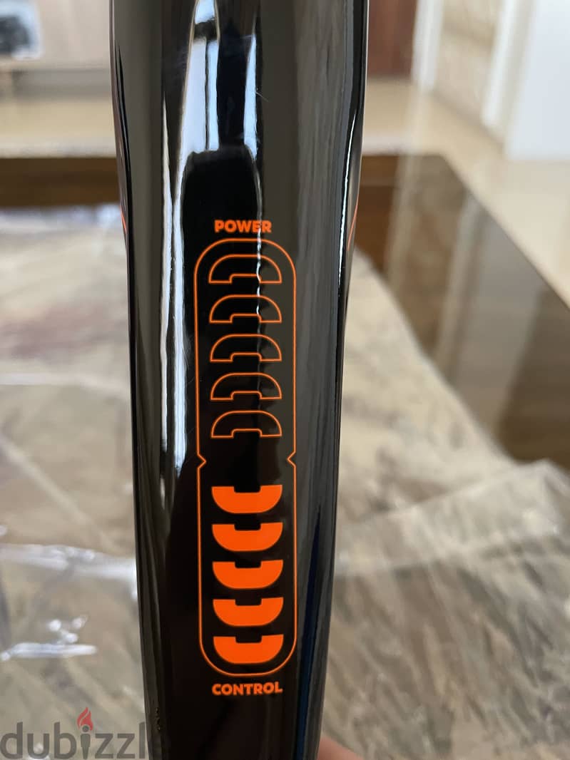 Tuyo orange tyro padel racket with bag 2
