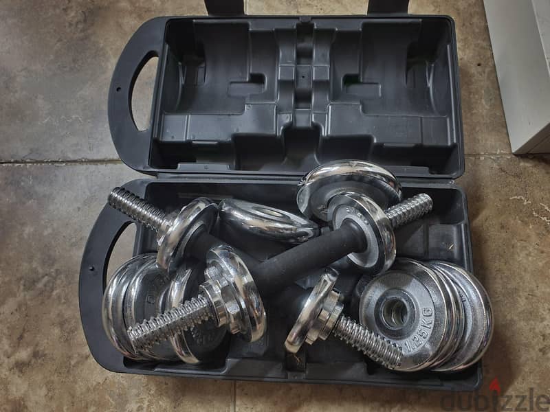Dumbells Set 15KG For Sell 1
