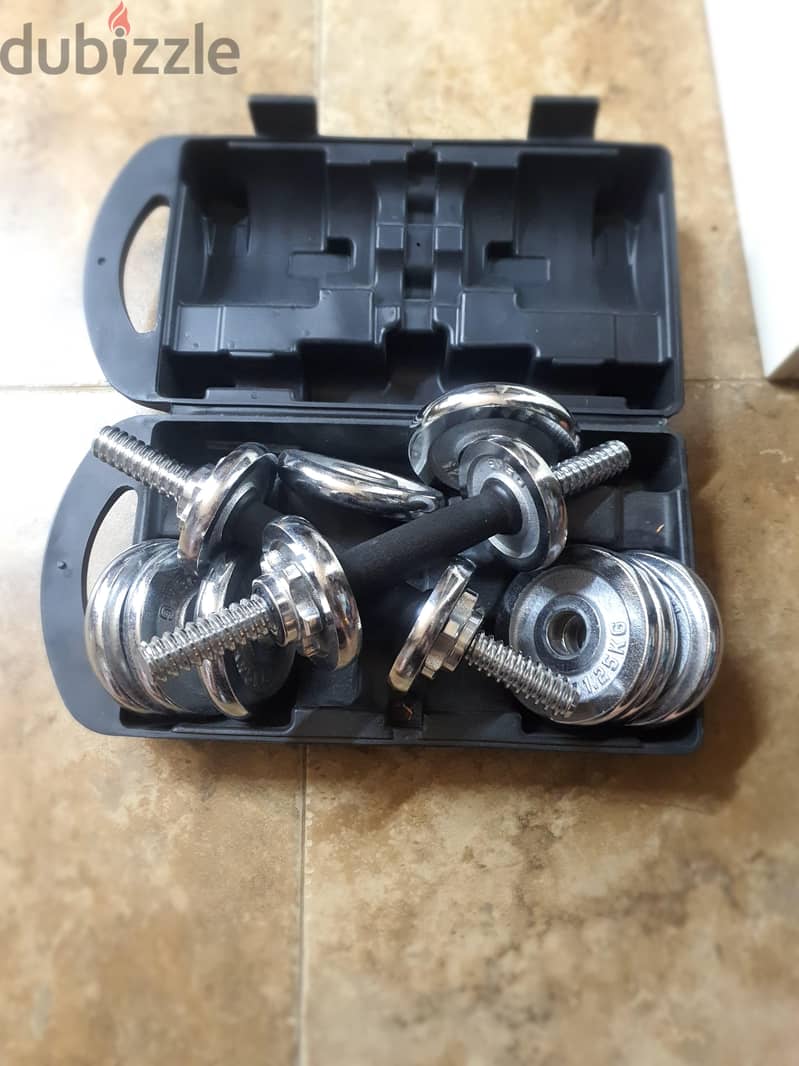 Dumbells Set 15KG For Sell 2