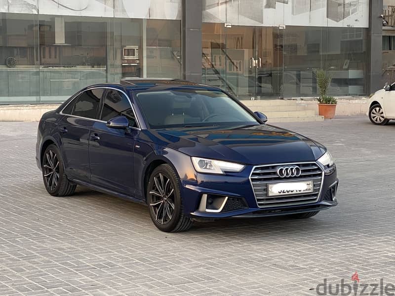 Audi A4 2019 Blue