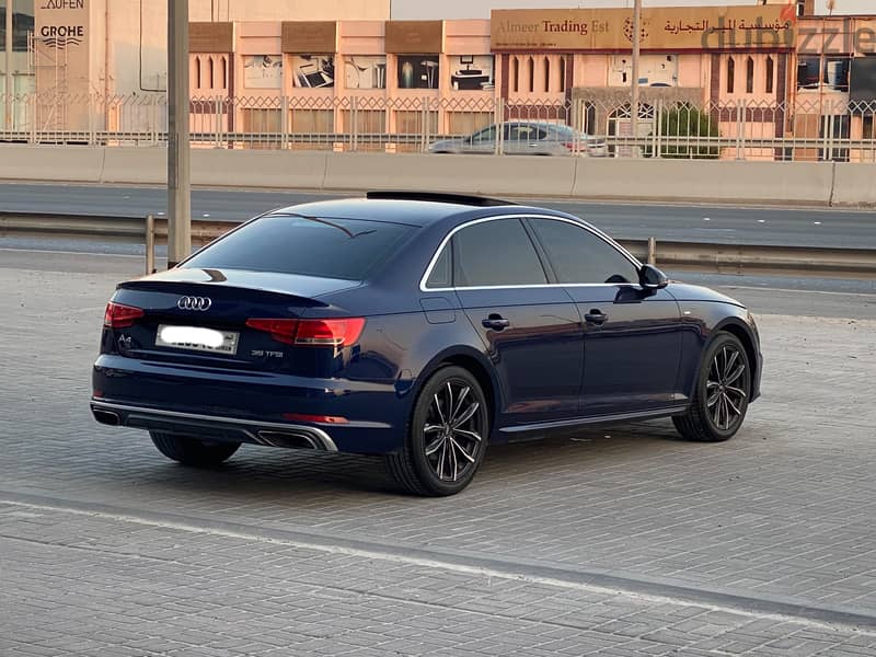 Audi A4 2019 Blue 6