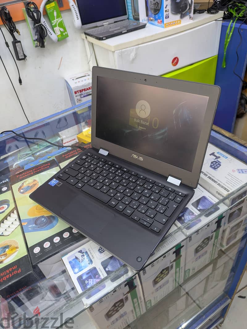 Asus Touch Screen Chromebook with Window 32GB SSD 4GB Ram 3