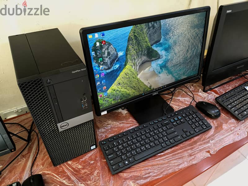 Intel Core i7 DDR4 8GB/256GB SSD 22’’inch Monitor Full HD Price 98 BD 2