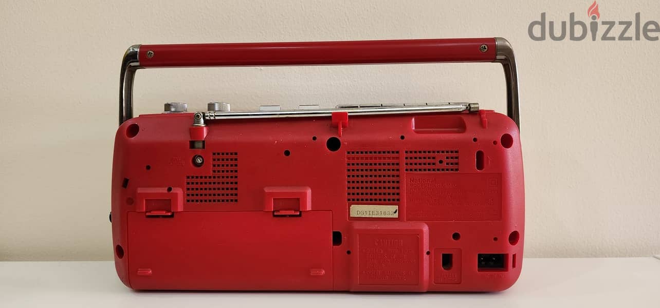 National RX-M50 Red Radio cassette for sale 2