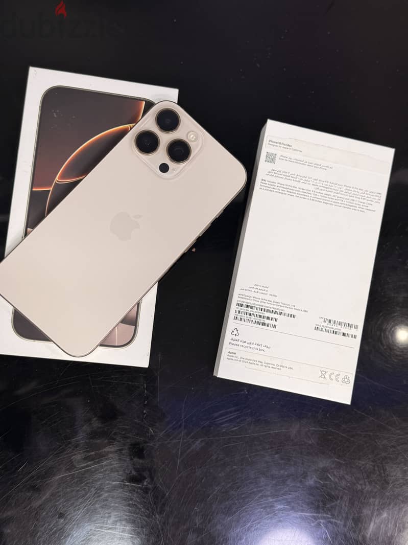 Apple - iPhone 16 Pro Max 1TB 89% Full Fresh 4