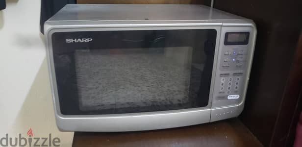 SHARP microwave all ok just inside plate no have