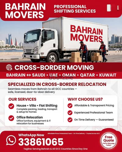 Professional Movers and Packers in Bahrain