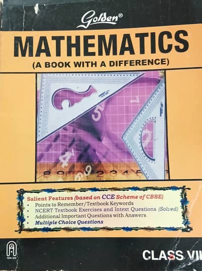 Golden Mathematics Guide class 7 Indian syllabus