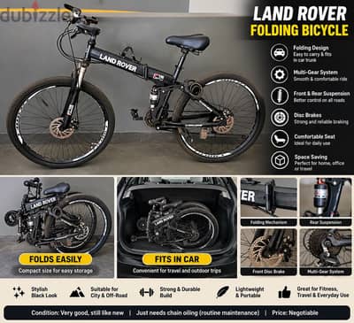 Land Rover Folding Bicycle