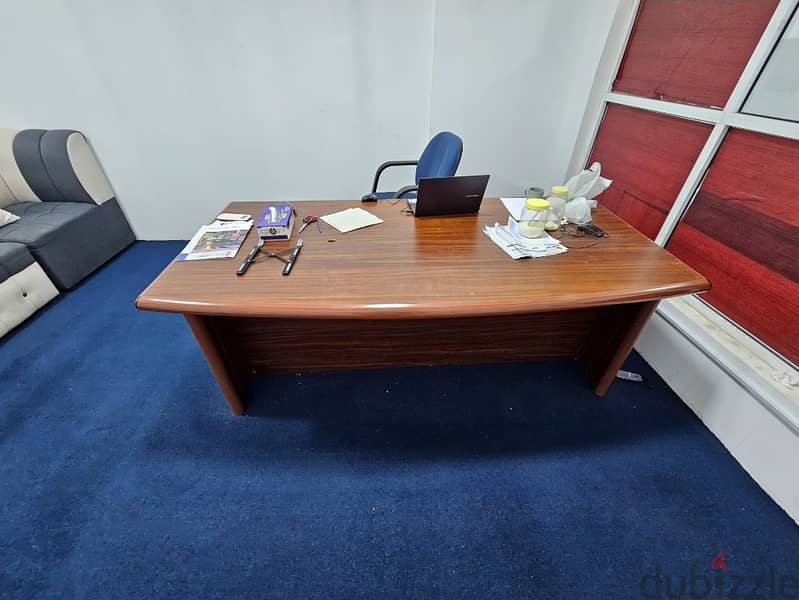 Urgent Sale - Office Tables & Chairs in Riffa (Buy Individual or C 1