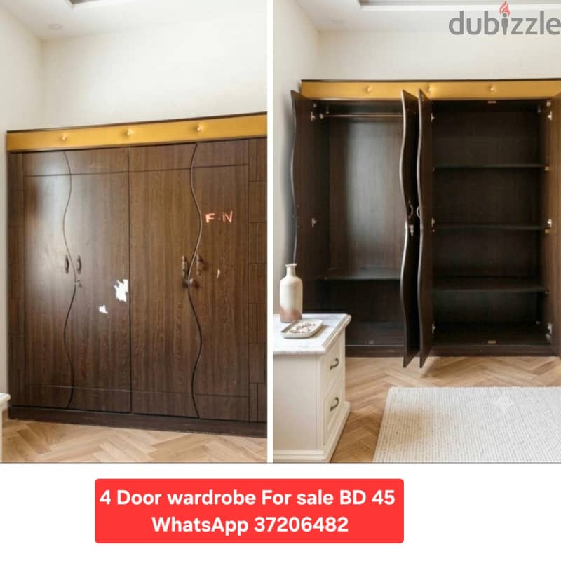 Queen size bed set and other items for sale with Delivery 10