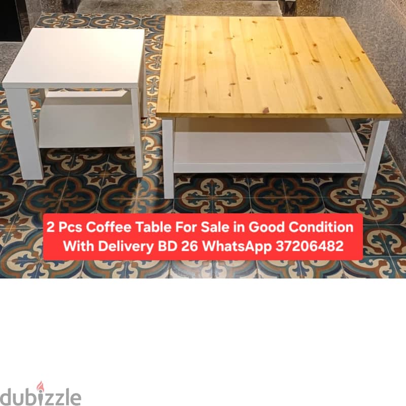 2 Door wardrobe and other items for sale with Delivery 9