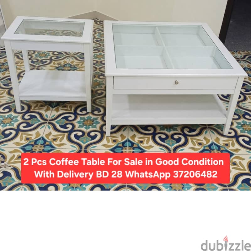 2 Door wardrobe and other items for sale with Delivery 10