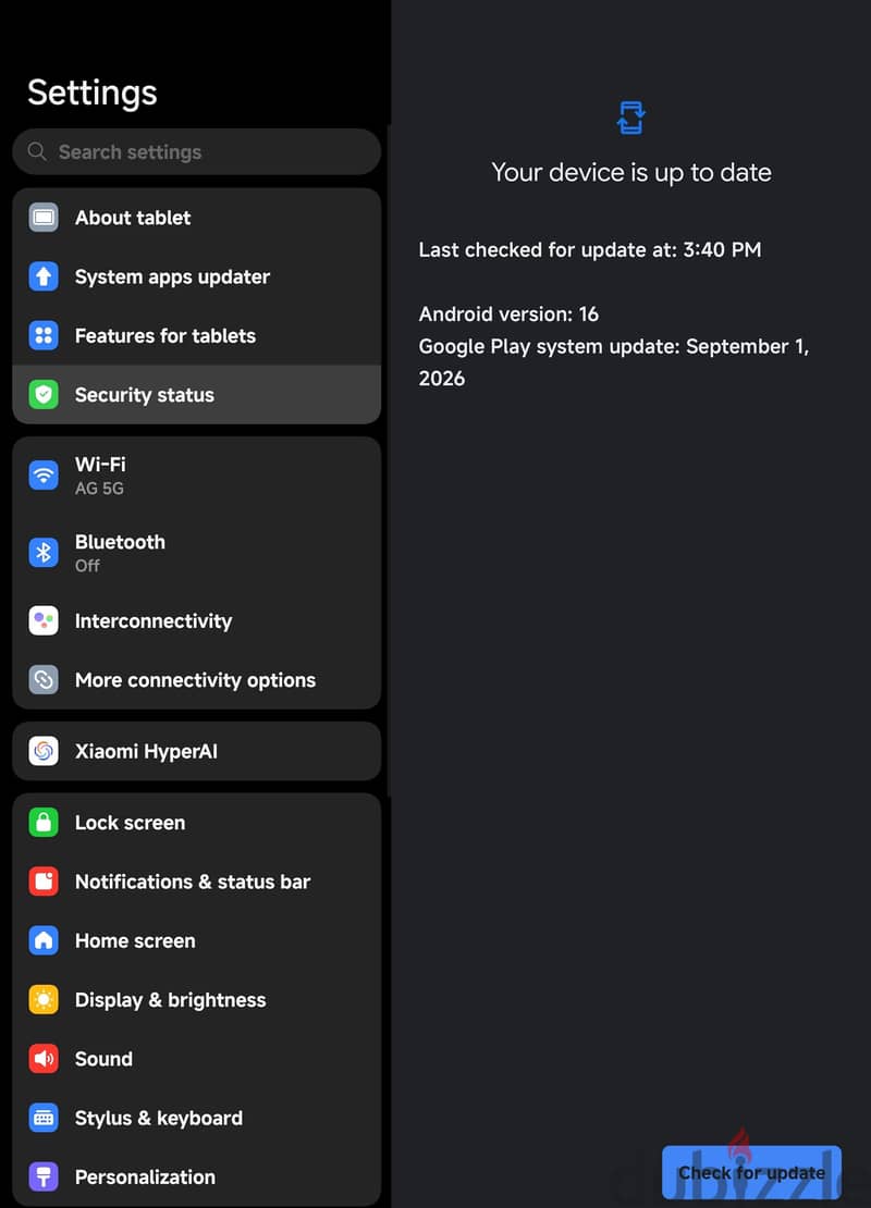 Xiaomi pad 7 pro 3