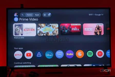 55"4K GOOGLE TV 2025 NEW CONDITION