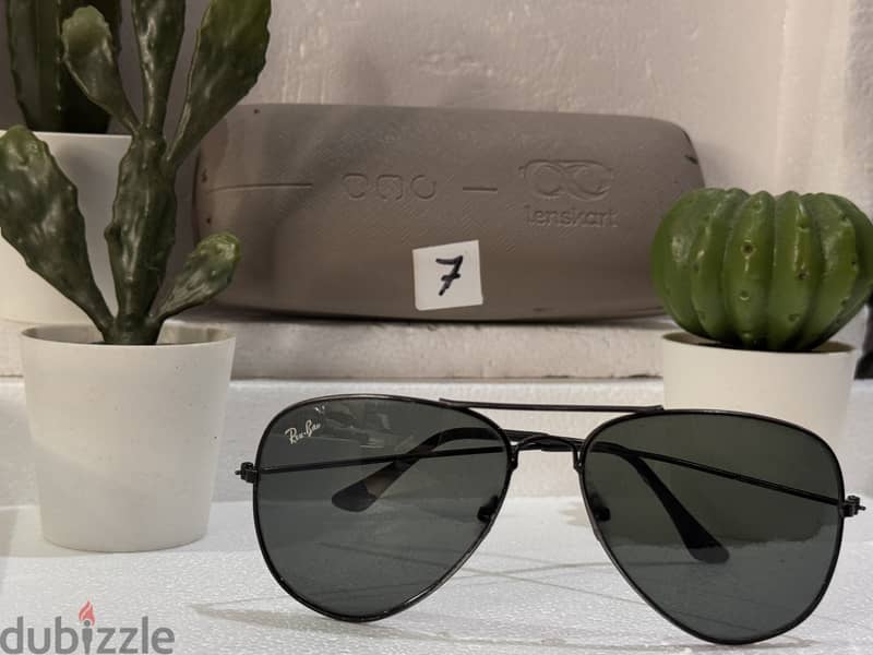 نظارة ريبان أصلية (مستعملة) | Original Ray-Ban Sunglasses (Used) فرصة 4