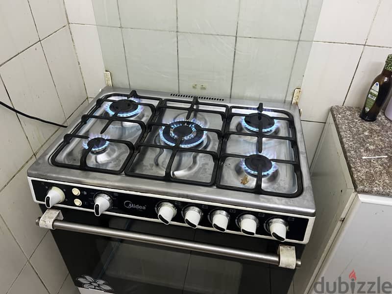 Cooker 5 burners 1