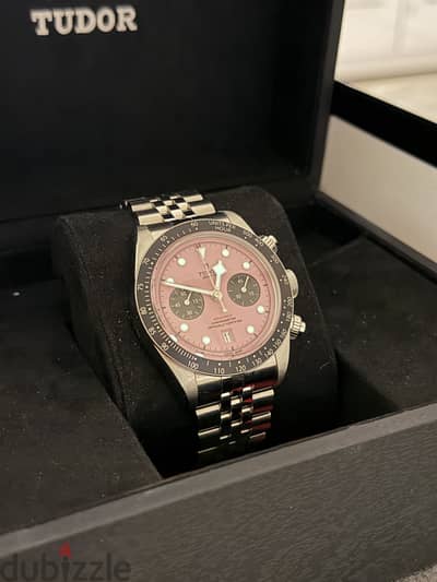 Tudor Black Bay Chrono - Miami Pink