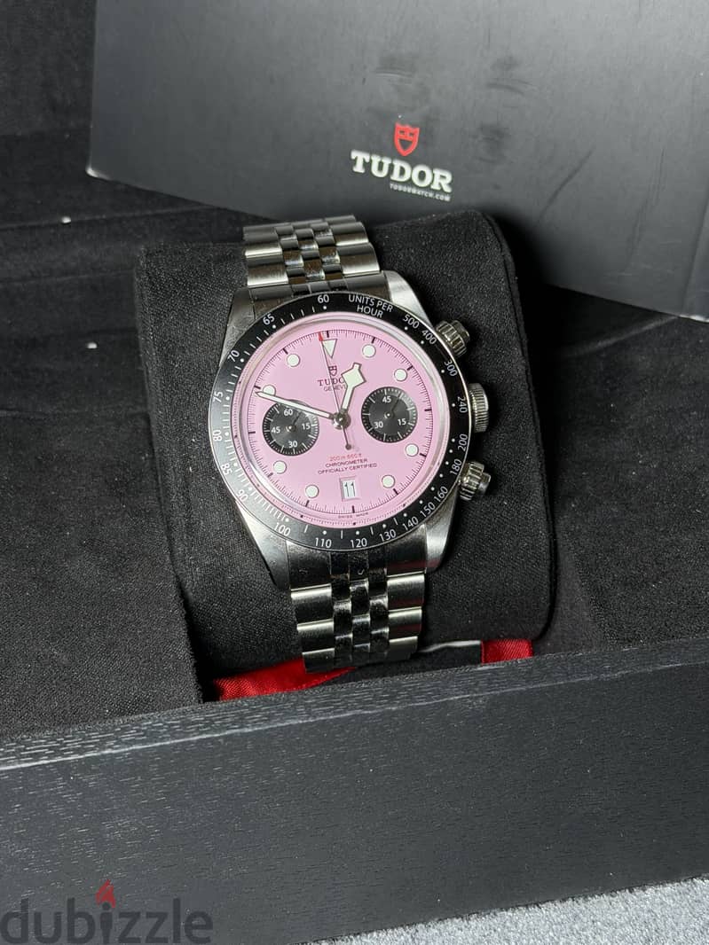 Tudor Black Bay Chrono - Miami Pink 1