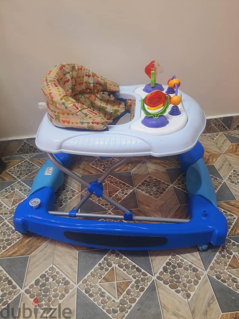 Call (36216143) Junior's Baby Walker in Good Condition 4BD Only 2