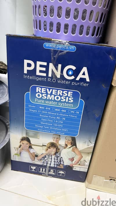 PENCA Intelligent R. O. Water Purifier System.