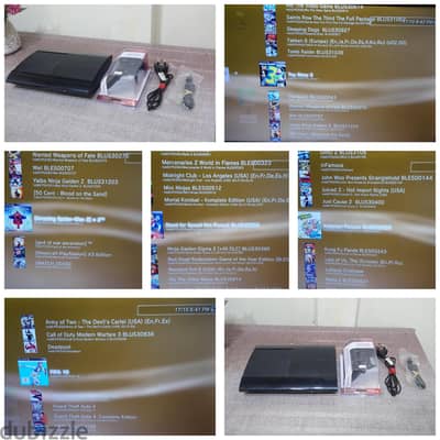 Excellent PlayStation 3 PS3 Super Slim 500GB – 40 Games + Controller