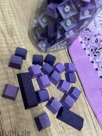 Purple Themes Keycap Set