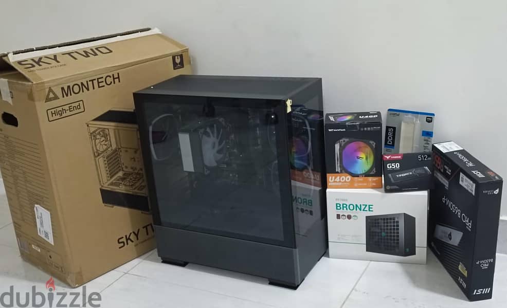 Gaming Pc DDR5 Build Ryzen 9600x With 4060Ti 3