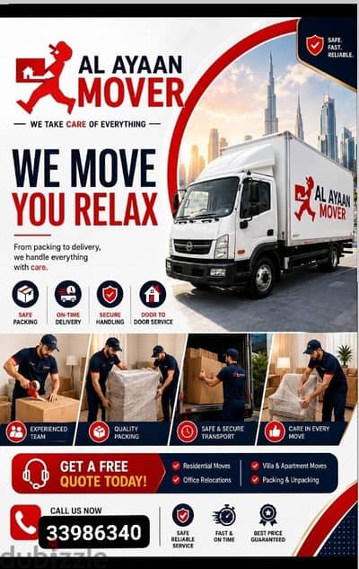 Bahrain Movers packers villa apartment flat store relocation etc