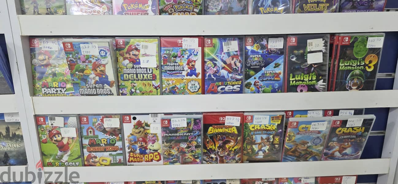 NINTENDO SWITCH 1 AND 2 NEW GAMES BEST PRICE 1