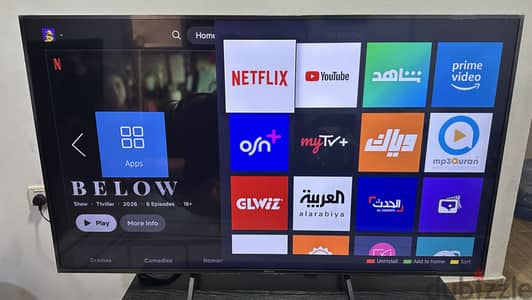 Hisense 65-inch Smart TV (4K UHD)