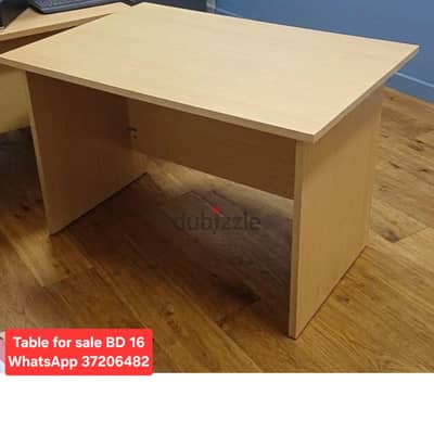 Table and other items for sale with Delivery and fixing