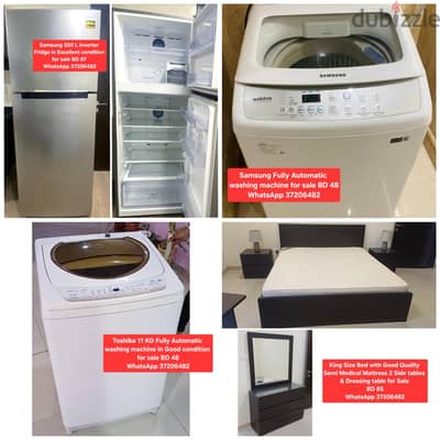 Samsung 500 L inverter Fridge and other items for sale with fixing