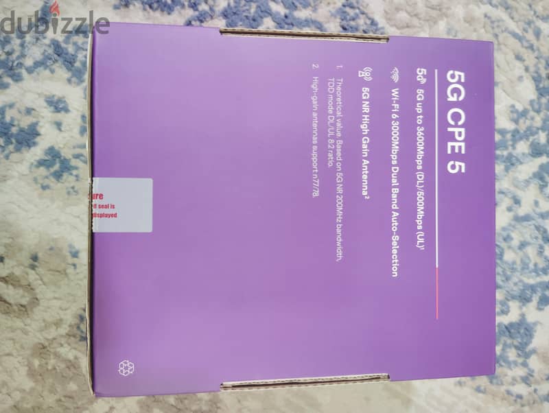 Router 56 5G 5 Wi-Fi 6, speeds up to 3600 Mbps, working 1