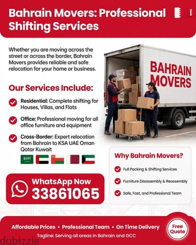 Local Moving Services Across Bahrain