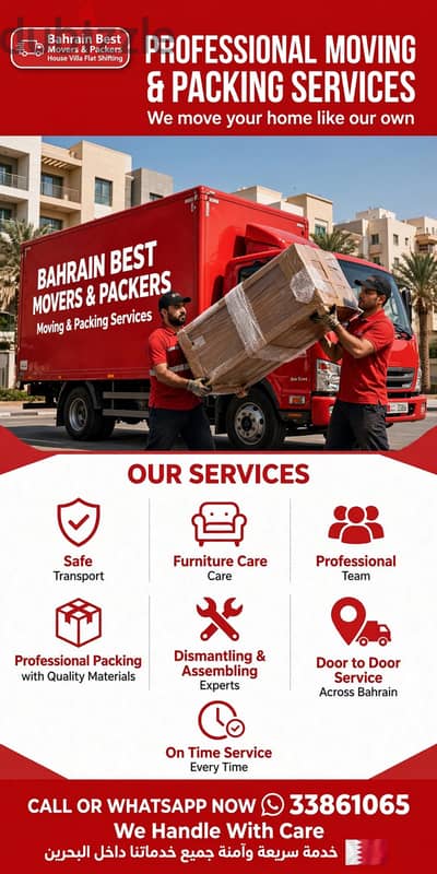 Complete Home Packing and Moving Bahrain