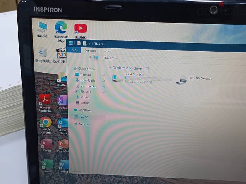 DELL Inspiron Intel Core i3 15.6 Inch Laptop 4GB/500GB HDD 37 BD 5