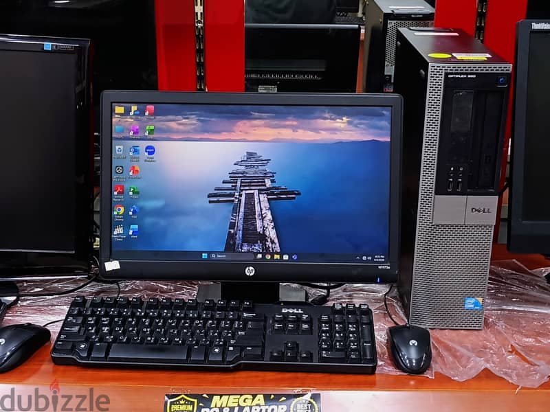 DELL Computer Set i5  4GB/320GB HDD 19’Inch HD & Win 11 Pro 29 BD 1