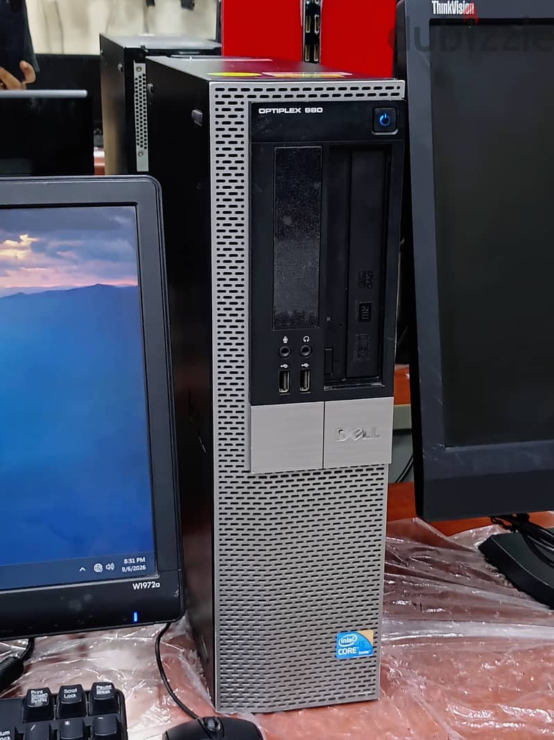 DELL Computer Set i5  4GB/320GB HDD 19’Inch HD & Win 11 Pro 29 BD 5
